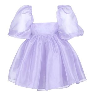 Lilac Selkie Puff Dress 6x